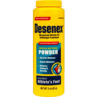 Desenex Antifungal Treatment, Prescription Strength, Powder, 3 Ounce