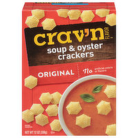 Crav'n Flavor Soup & Oyster Crackers, Original, 12 Ounce