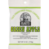 Claeys Hard Candies, Old Fashioned, Green Apple, 6 Ounce