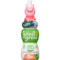 good2grow 100% Juice, Apple, 6 Ounce