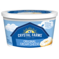 Crystal Farms Cream Cheese, Original, 8 Ounce