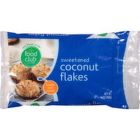 Food Club Coconut Flakes, Sweetened, 14 Ounce