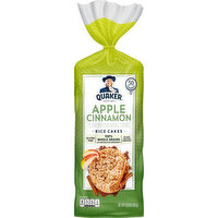 Quaker Rice Cakes, Apple Cinnamon, 6.53 Ounce