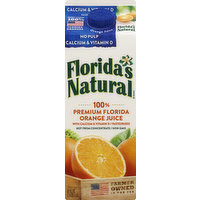 Florida's Natural Orange Juice, Calcium & Vitamin D, No Pulp, 52 Ounce
