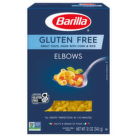 Barilla Elbows, Gluten Free, 12 Ounce