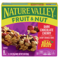 Nature Valley Granola Bars, Chewy, Dark Chocolate Cherry, Fruit and Nut, 6 Each