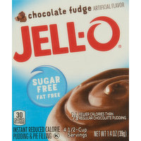 Jell-o Pudding & Pie Filling, Chocolate Fudge, 1.4 Ounce