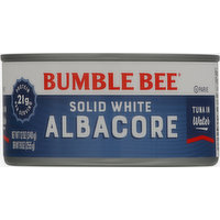 Bumble Bee Tuna in Water, Albacore, Solid White, 12 Ounce