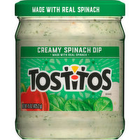 Tostitos Dip, Creamy Spinach, 15 Ounce