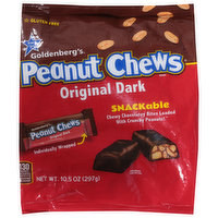 Goldenberg's Peanut Chews, Original Dark, 10.5 Ounce