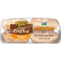 Nature's Own Hamburger Buns, Brioche Style, 8 Each