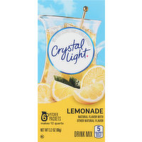 Crystal Light Drink Mix, Lemonade, 6 Packets, 6 Each