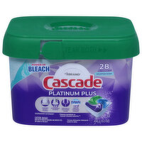 Cascade Dishwasher Detergent, Mountain Scent, ActionPacs, 28 Each