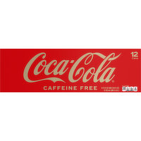 Coca-Cola Cola, Caffeine Free, Fridge Pack, 12 Cans, 12 Each