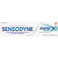 Sensodyne Toothpaste, Extra Fresh, Rapid Relief, 3.4 Ounce