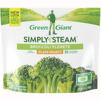 Green Giant Broccoli Florets, Plain Select, 10 Ounce