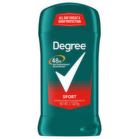 Degree Antiperspirant Deodorant, 48H, Sport, 2.7 Ounce