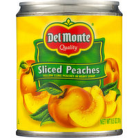 Del Monte Peaches, Sliced, 8.5 Ounce