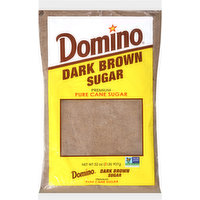 Domino Sugar, Dark Brown, Premium, 32 Ounce