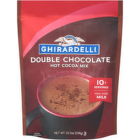 Ghirardelli Hot Cocoa Mix, Double Chocolate, 10.5 Ounce