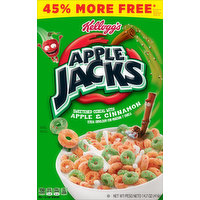 Apple Jacks Cereal with Apple & Cinnamon, Sweetened, 14.7 Ounce