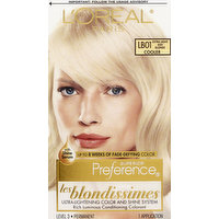 Superior Preference Permanent Color, Cooler, Extra Light Ash Blonde, LB01, 1 Each