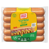 Oscar Mayer Turkey Franks, Classic, 16 Ounce