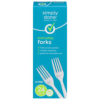 Simply Done Forks, Everyday, 24 Each