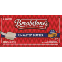 Breakstone's Butter, Unsalted, 2 Each