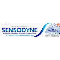 Sensodyne Toothpaste, Extra Whitening, 4 Ounce