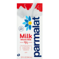 Parmalat Milk, Whole, 32 Fluid ounce