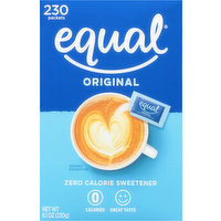 Equal Sweetener, Zero Calorie, Original, 230 Each