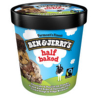 Ben & Jerry's Ice Cream, Half Baked, 1 Pint