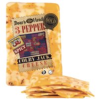  Boar's Head Bold 3 Pepper Colby Jack Cheese, 1 Pound