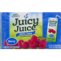 Juicy Juice 100% Juice, Berry, 8 Pack, 8 Each