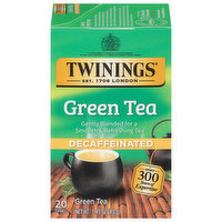 Twinings Green Tea, Decaffeinated, Tea Bags, 20 Each