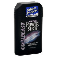 Power Stick Anti-Perspirant & Deodorant, Cool Blast, 1.65 Ounce