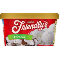 Friendly's Ice Cream, Premium, Coconut, 1.5 Quart