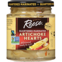 Reese Artichoke Hearts, Quartered, Marinated, 7.5 Ounce