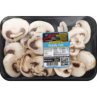 Giorgio Mushrooms, Sliced, Steak Cut, 8 Ounce