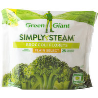 Green Giant Broccoli Florets, Plain Select, 10 Ounce