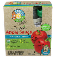 Full Circle Market Unsweetened Apple Sauce, 12.8 Ounce