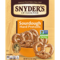 Snyder's Of Hanover Hard Pretzels, Fat Free, Sourdough, 13.5 Ounce