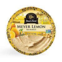 Boar's Head Hummus, Meyer Lemon, Zesty, 10 Ounce