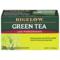 Bigelow Green Tea, Bags, 20 Each