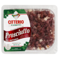 Citterio Prosciutto, Cubetti, 4 Ounce