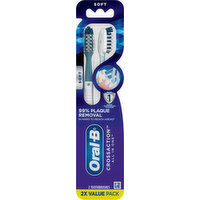 Oral-B Toothbrush, Soft, All in One, 2x Value Pack, 2 Each