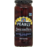 Pearls Olives, Greek, Kalamata, Pitted, 6 Ounce