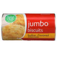 Food Club Butter Flavored Jumbo Biscuits, 16 Ounce