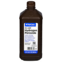 TopCare Hydrogen Peroxide, 3% USP, 32 Fluid ounce